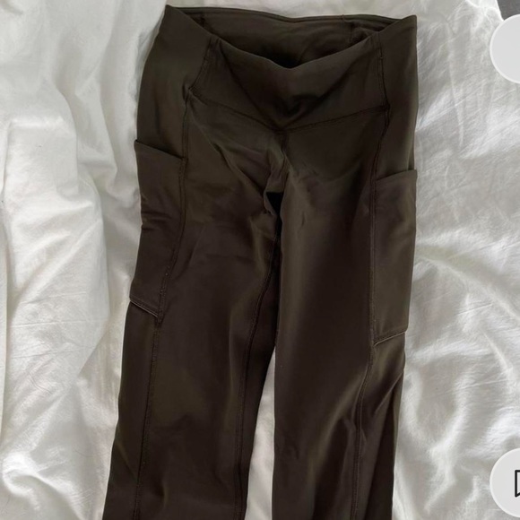 lululemon green leggings - Picture 1 of 4